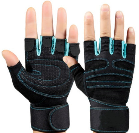 Stay In Grind Mode™ Half Finger Gym Gloves – Built for Grip & Power