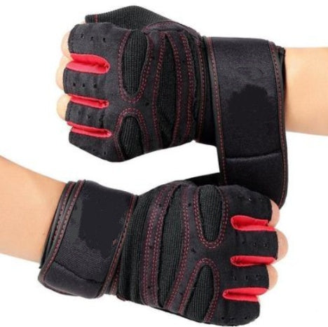 Stay In Grind Mode™ Half Finger Gym Gloves – Built for Grip & Power