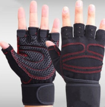 Stay In Grind Mode™ Half Finger Gym Gloves – Built for Grip & Power