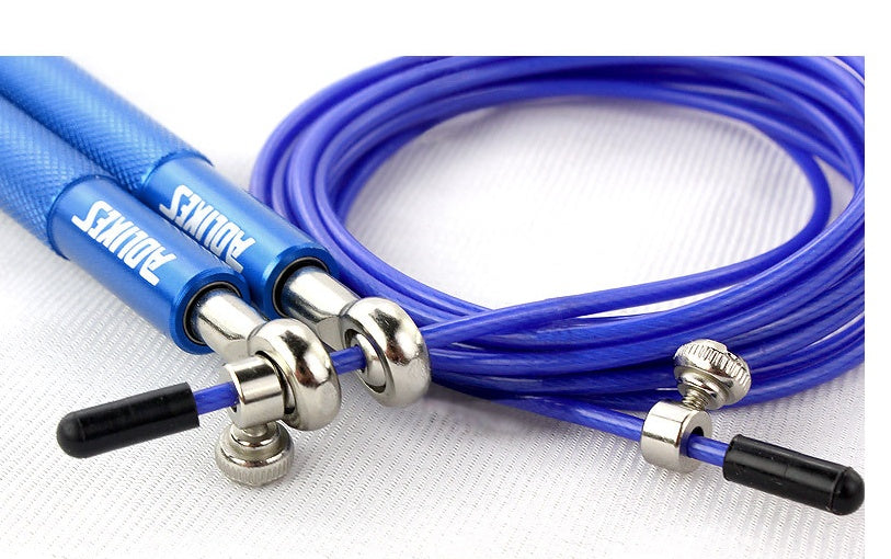 Stay In Grind Mode™ Steel Weighted Jump Rope – Built for Speed & Power