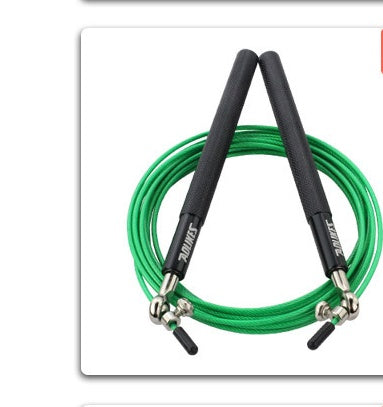Stay In Grind Mode™ Steel Weighted Jump Rope – Built for Speed & Power