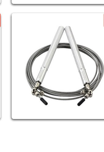 Stay In Grind Mode™ Steel Weighted Jump Rope – Built for Speed & Power