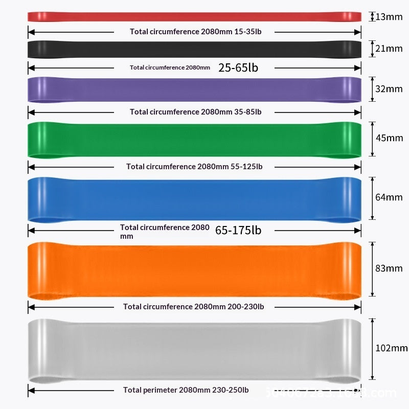 Stay In Grind Mode™ 5-Level Resistance Bands Set – Built Different. Built to Win.